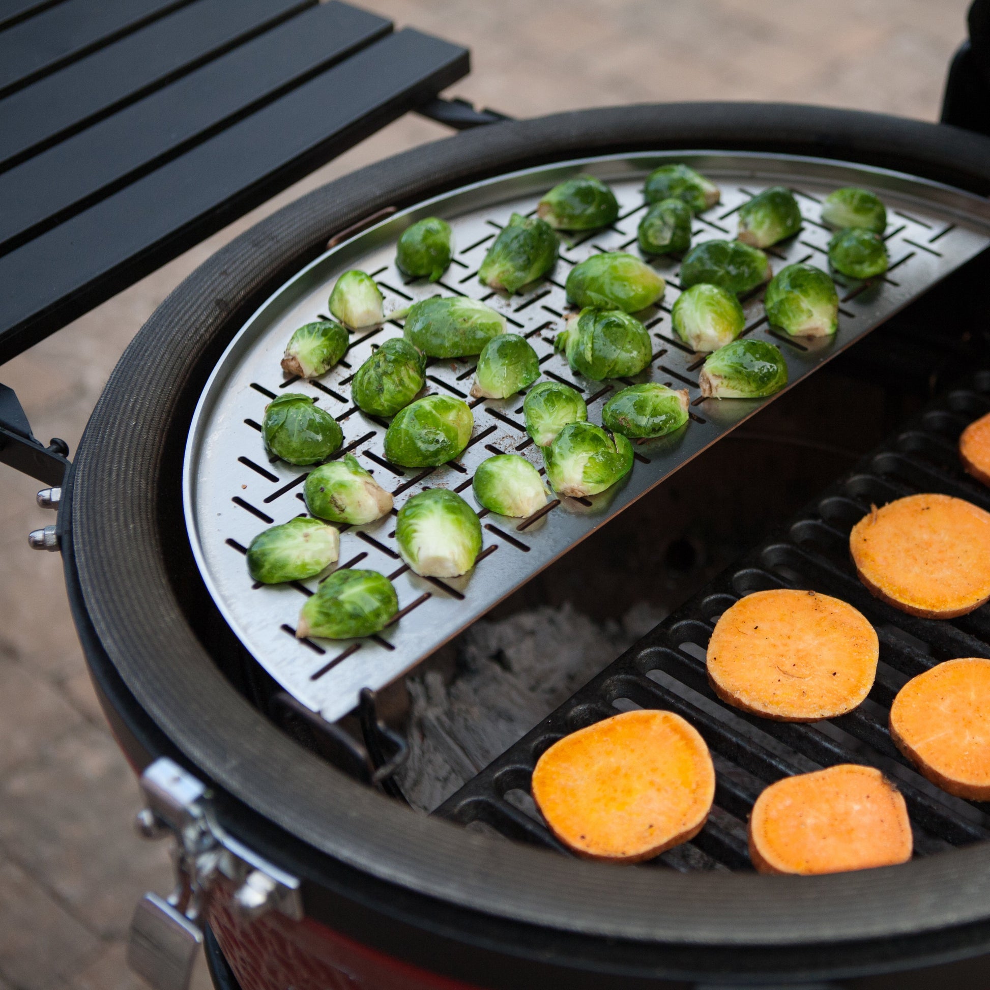 Konnected Joe™ Digital Charcoal Grill and Smoker, Cover, and Grate Bundle