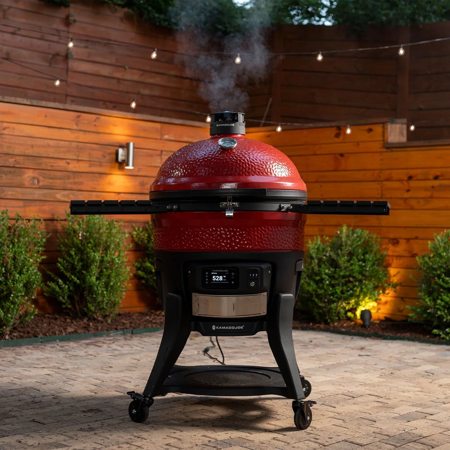 Big Joe® Konnected Joe™ Grill with Soapstone and Cover Bundle