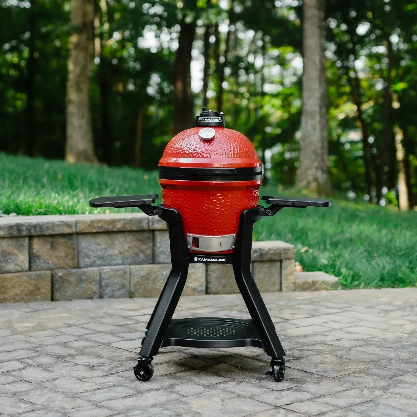 Joe Jr® plus Short Cover and Cart with Side Shelves Bundle
