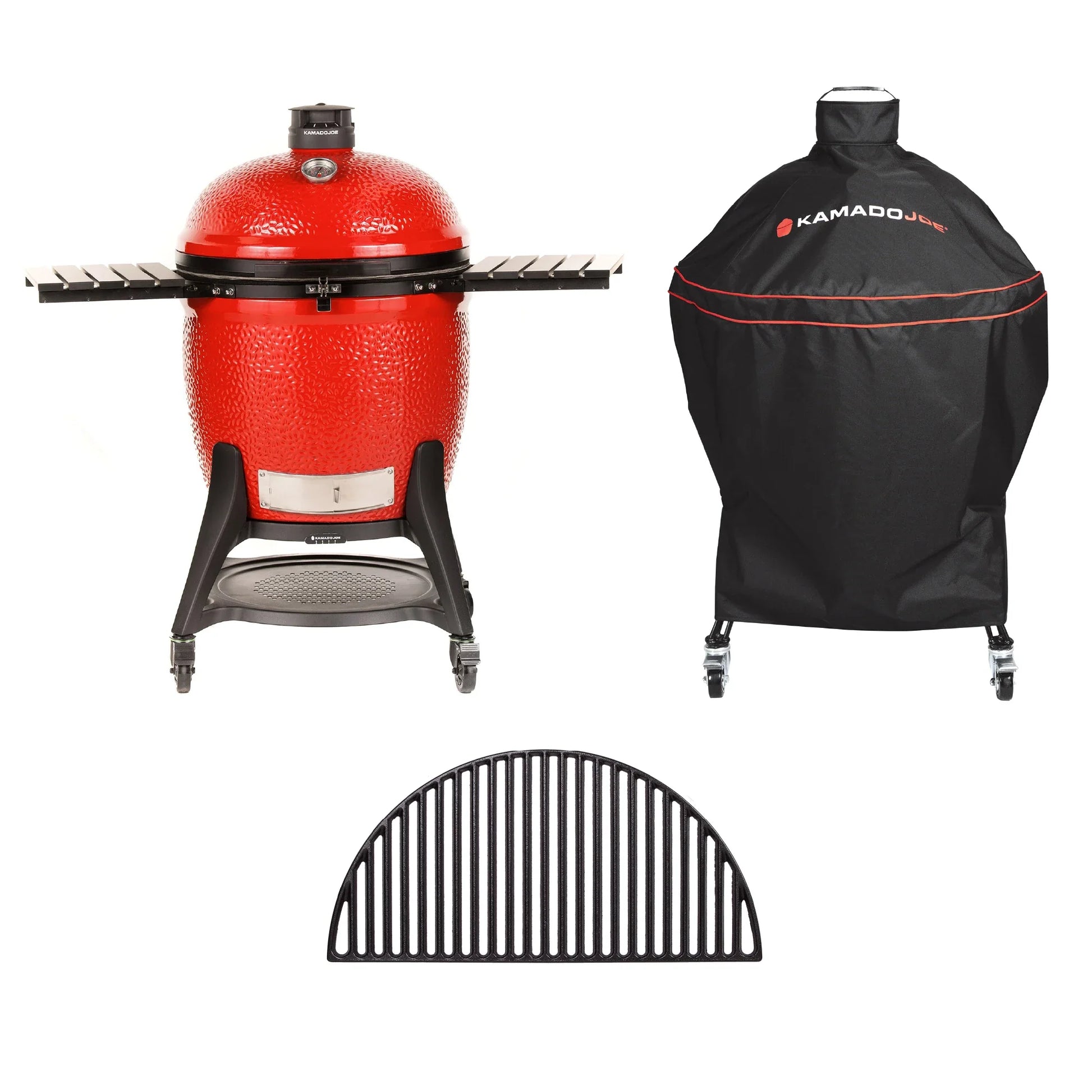 Big Joe® Series III Grill, Cover and Cast Iron Grate Bundle