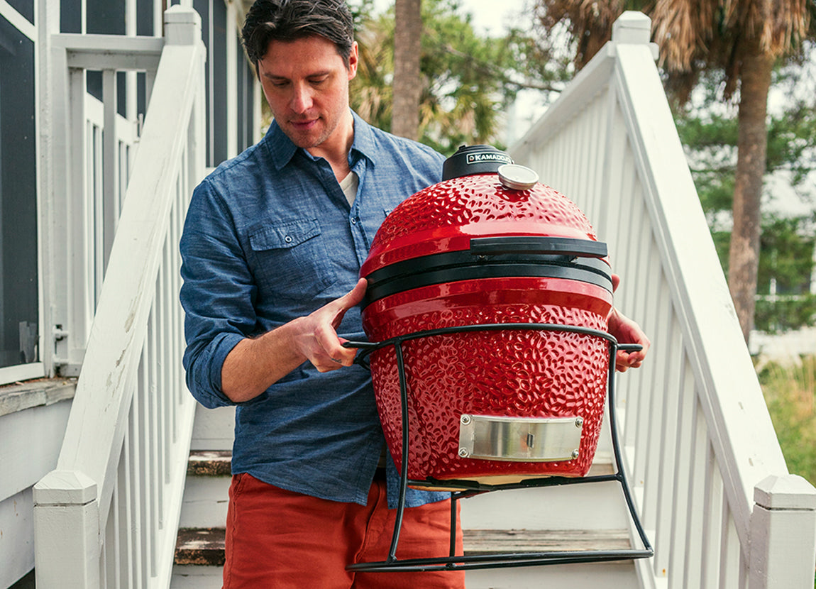 Joe Jr® with Cast Iron Stand and Cart Bundle
